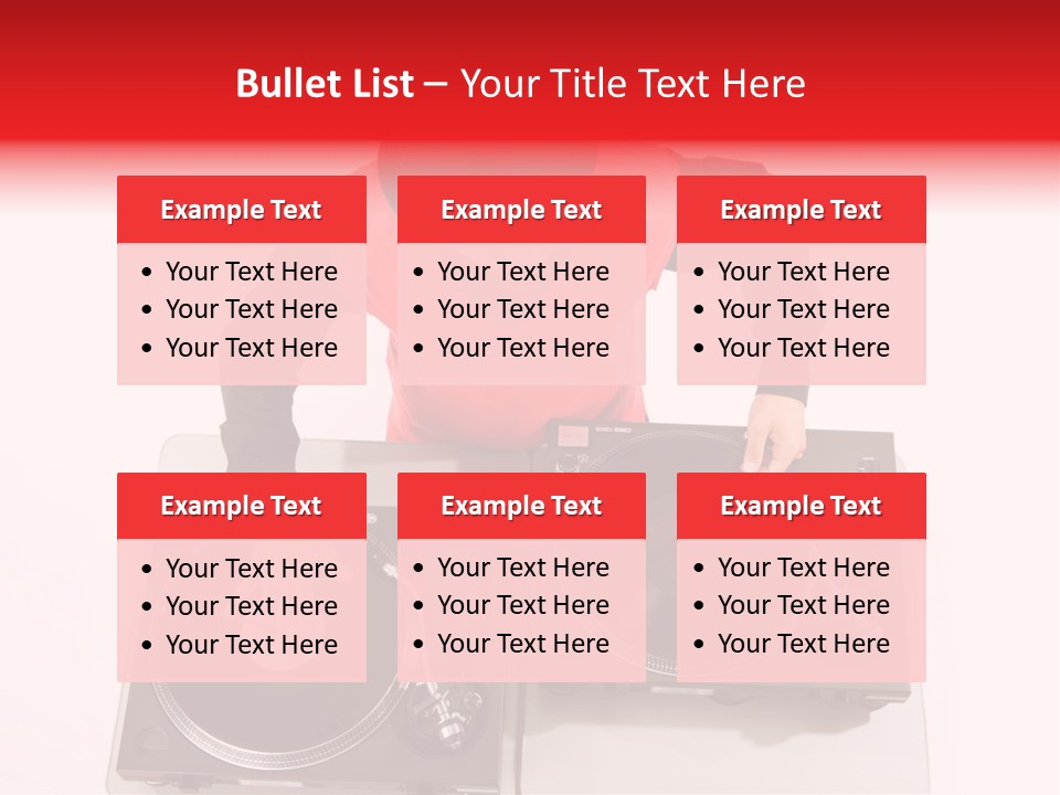 Spinning Turntable PowerPoint Template