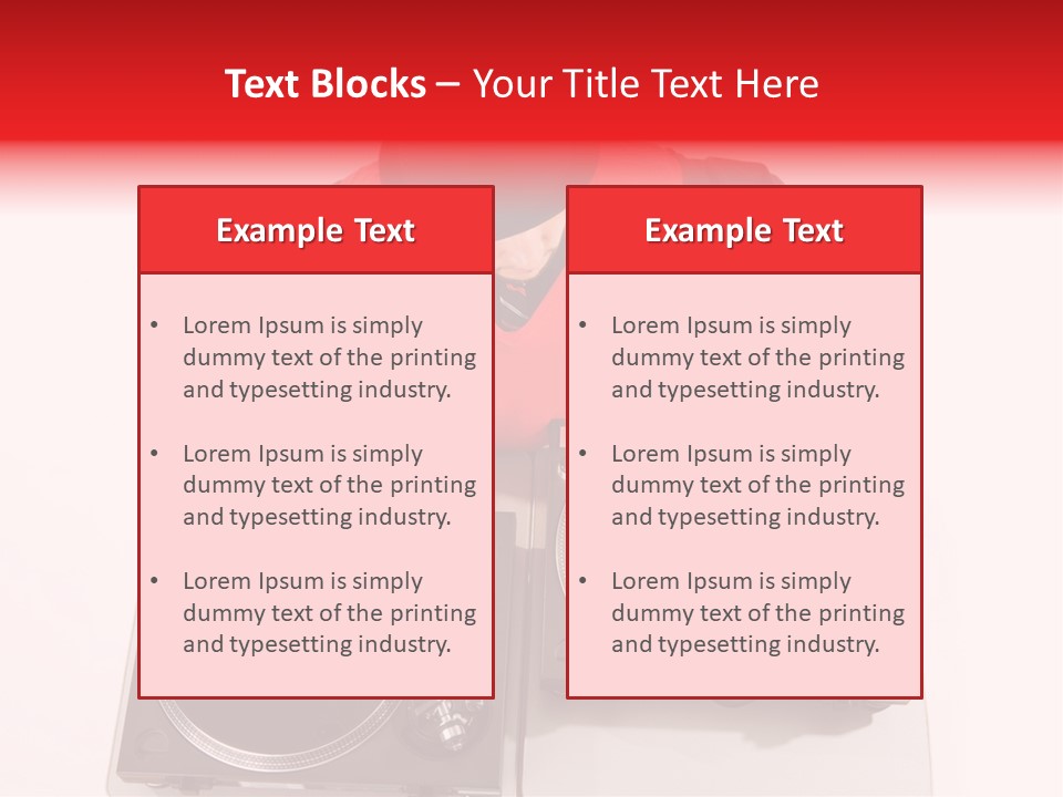 Spinning Turntable PowerPoint Template