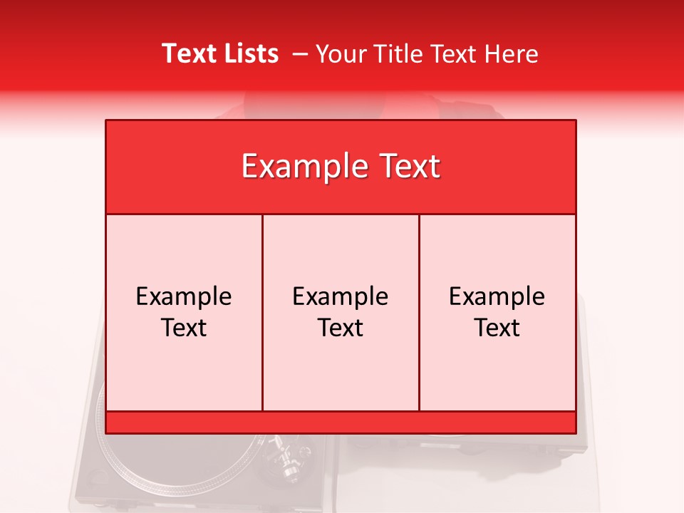 Spinning Turntable PowerPoint Template