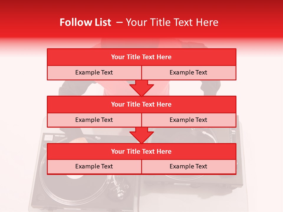 Spinning Turntable PowerPoint Template