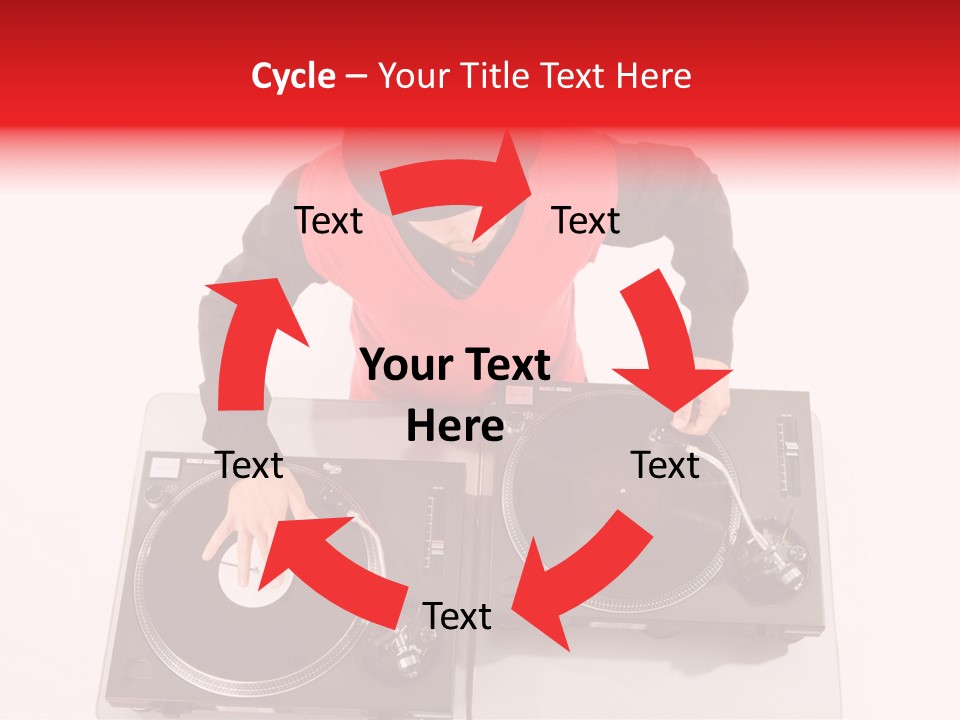 Spinning Turntable PowerPoint Template