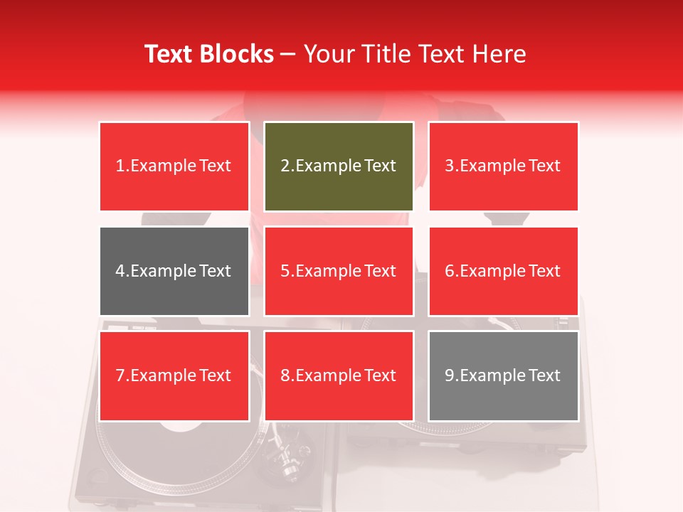 Spinning Turntable PowerPoint Template