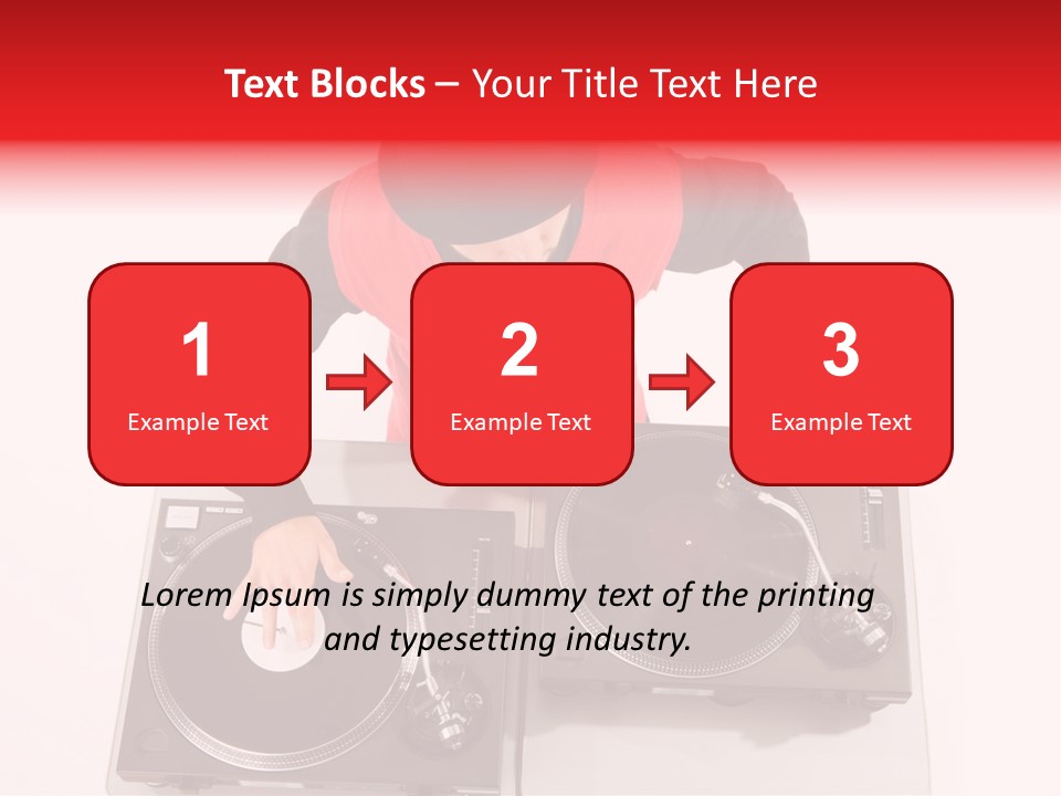 Spinning Turntable PowerPoint Template