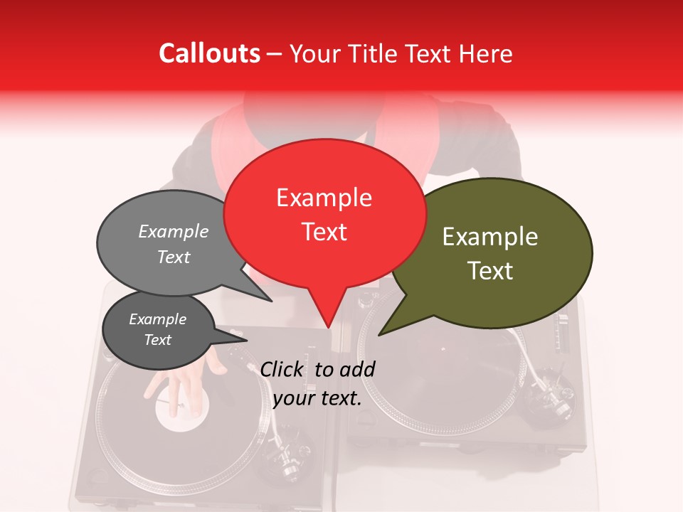 Spinning Turntable PowerPoint Template