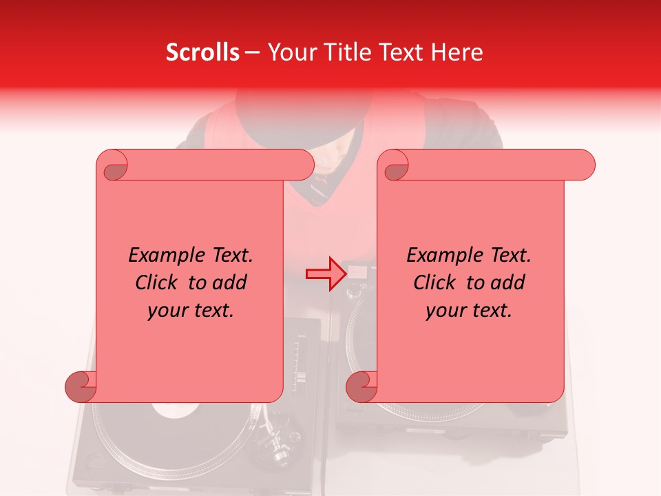 Spinning Turntable PowerPoint Template
