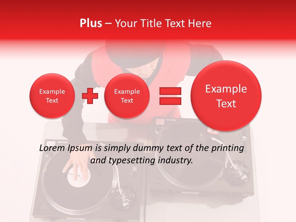 Spinning Turntable PowerPoint Template
