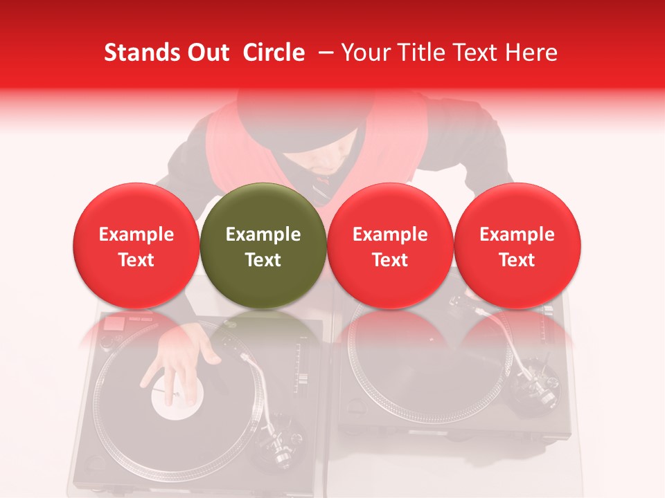 Spinning Turntable PowerPoint Template