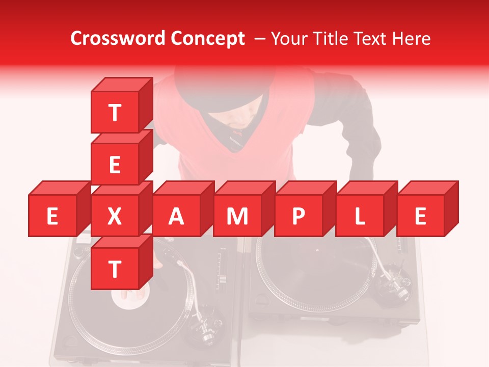 Spinning Turntable PowerPoint Template