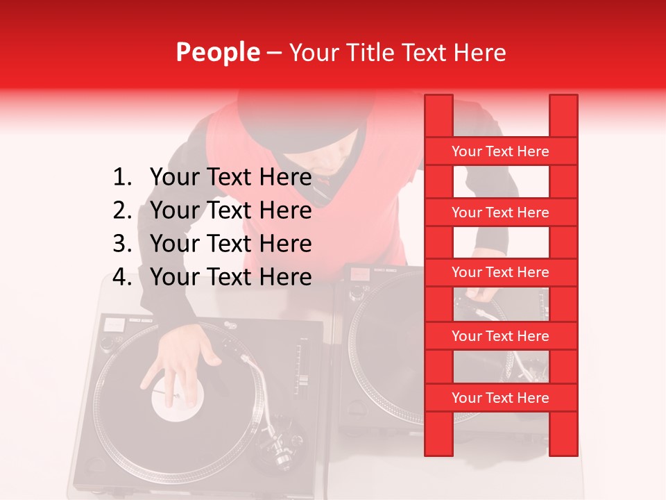 Spinning Turntable PowerPoint Template