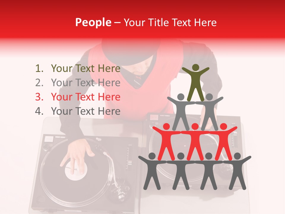 Spinning Turntable PowerPoint Template