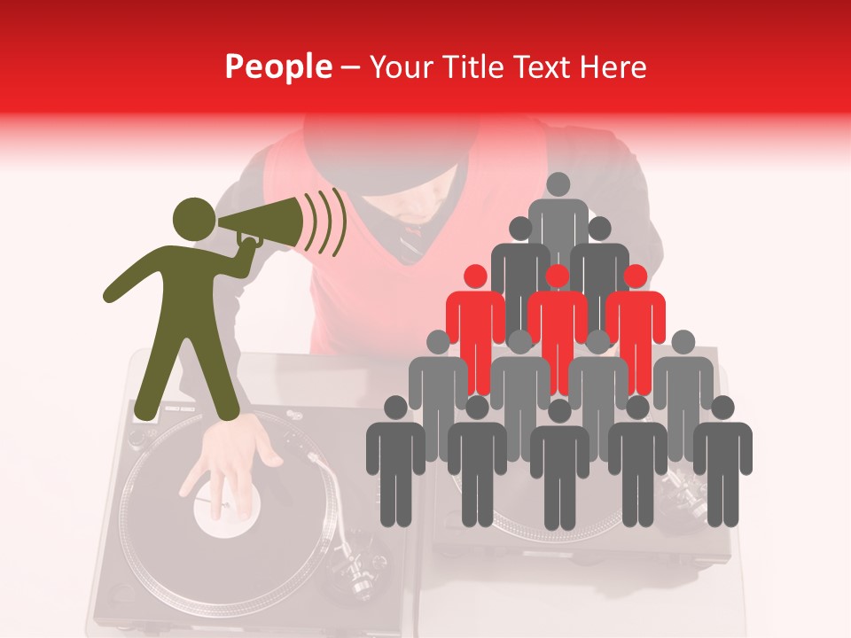 Spinning Turntable PowerPoint Template