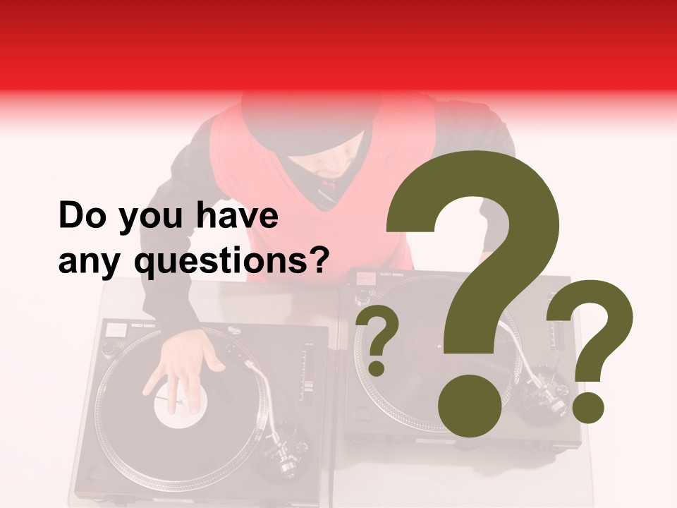 Spinning Turntable PowerPoint Template