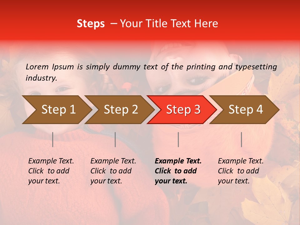 Fall Photography Sessions PowerPoint Template