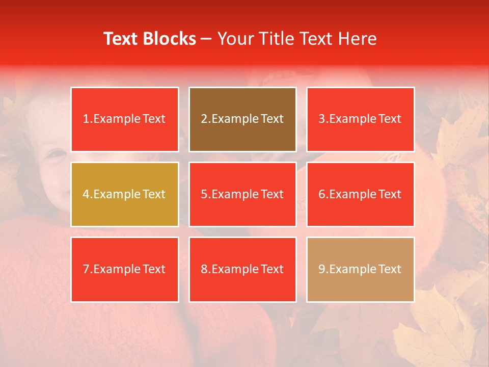 Fall Photography Sessions PowerPoint Template