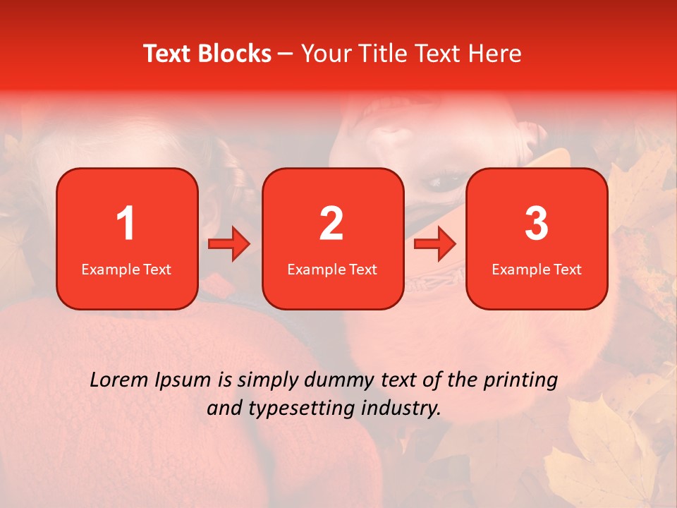 Fall Photography Sessions PowerPoint Template