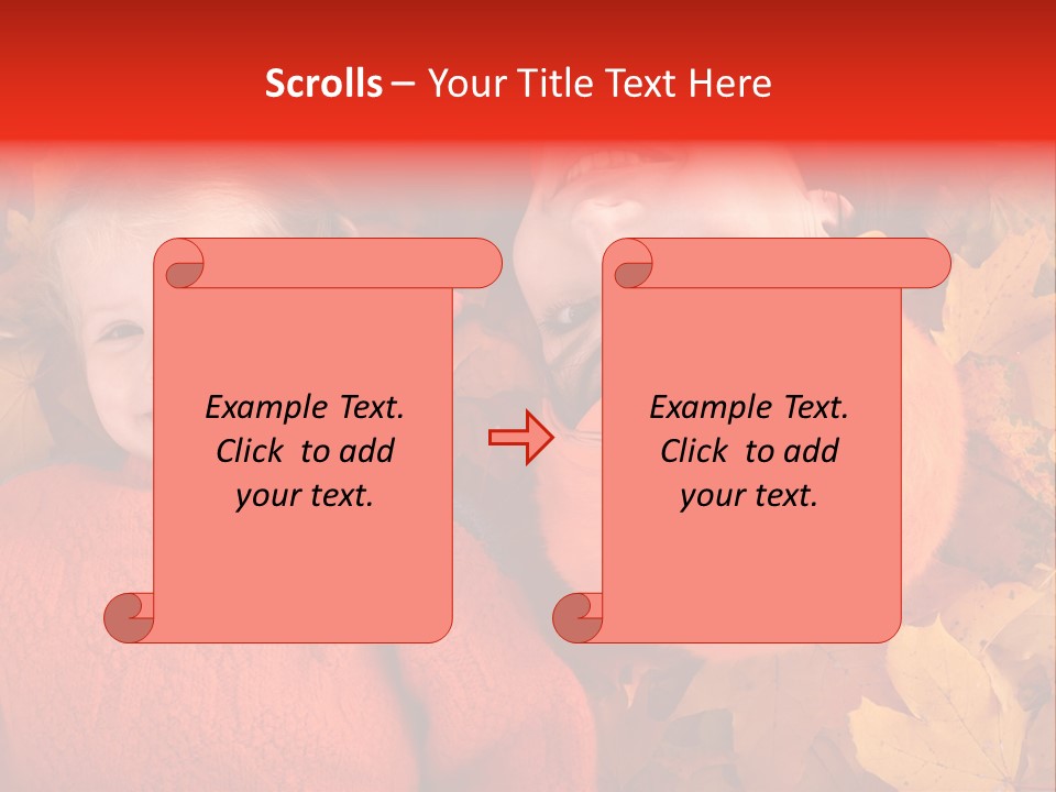Fall Photography Sessions PowerPoint Template