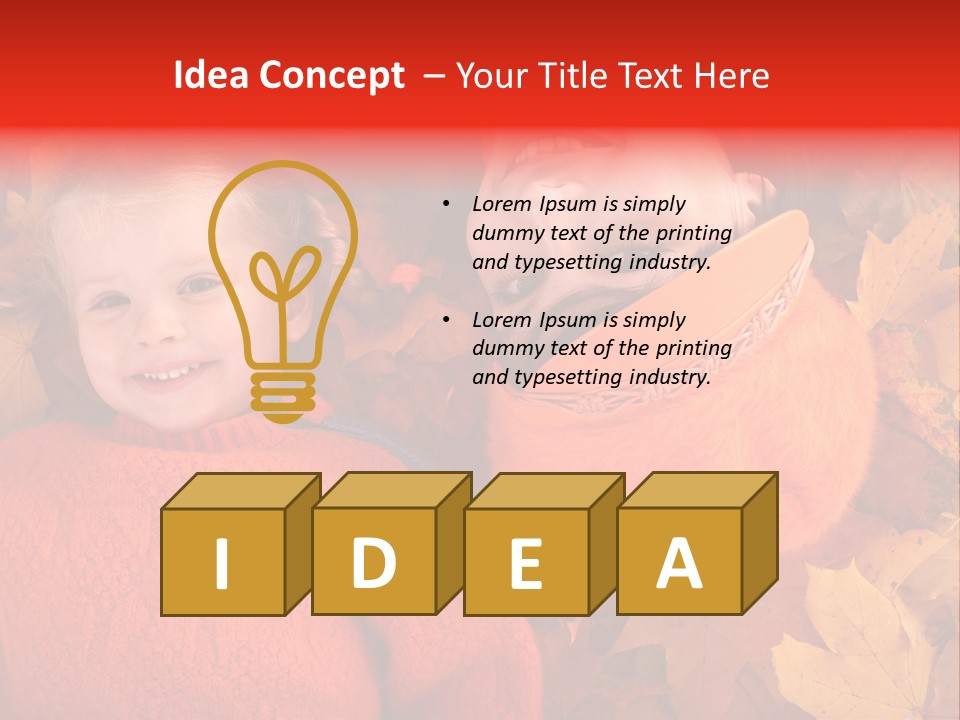 Fall Photography Sessions PowerPoint Template