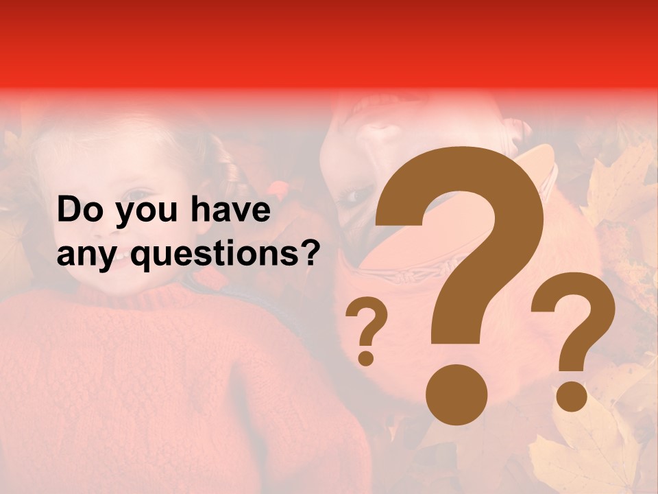 Fall Photography Sessions PowerPoint Template