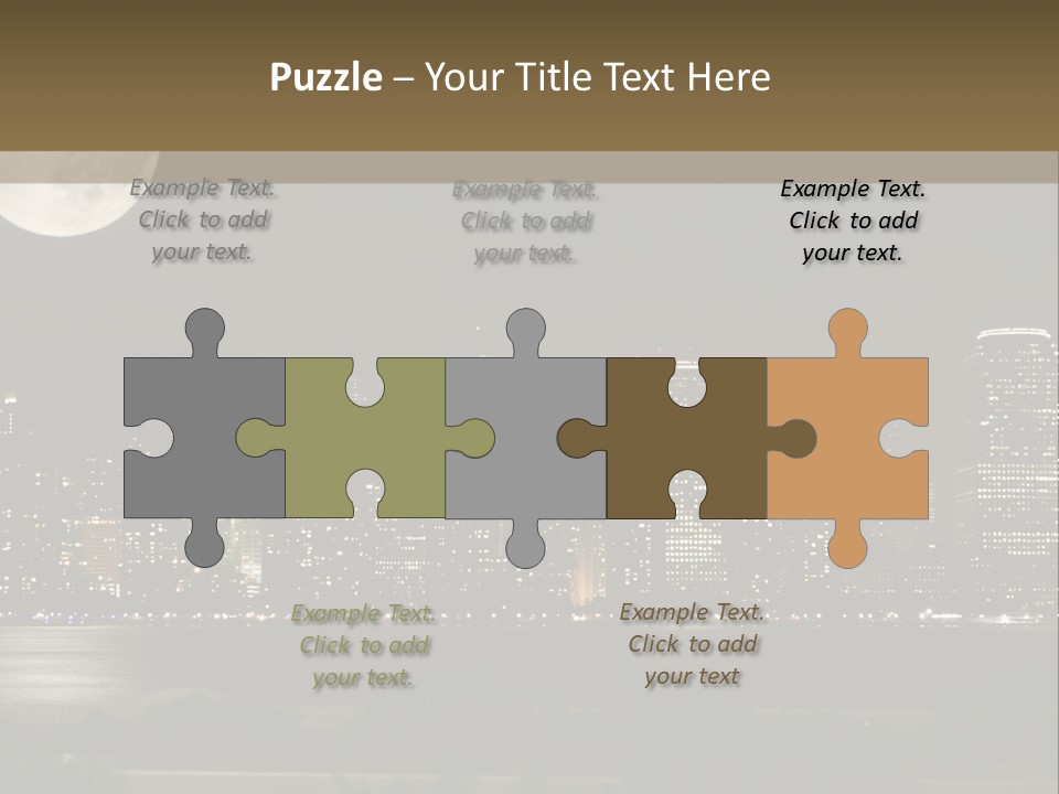 Year Full District PowerPoint Template