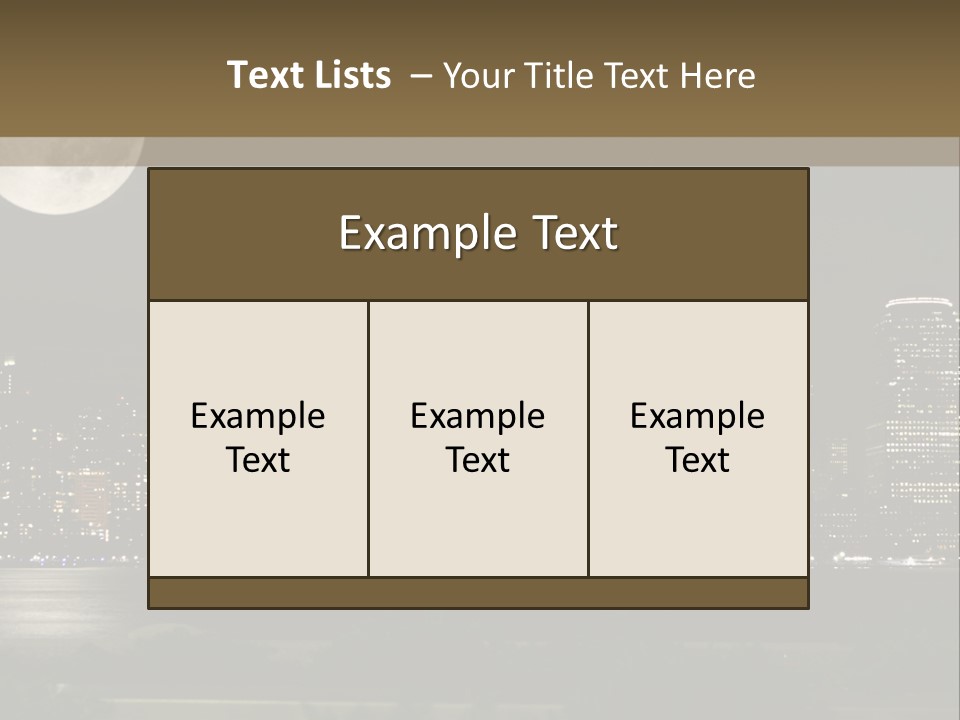 Year Full District PowerPoint Template