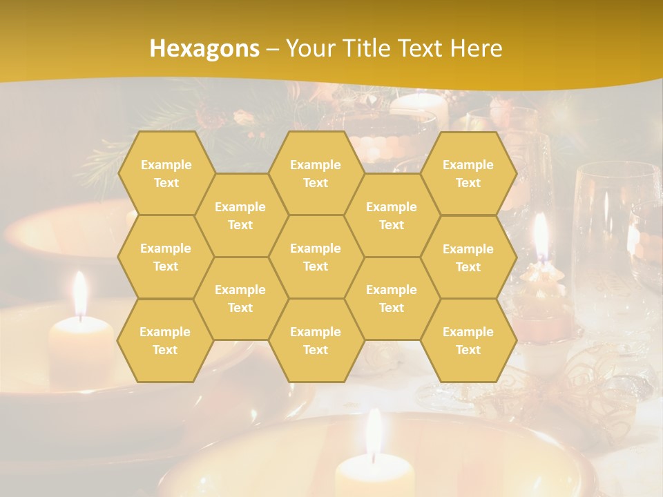 Christmas Dinner Table PowerPoint Template