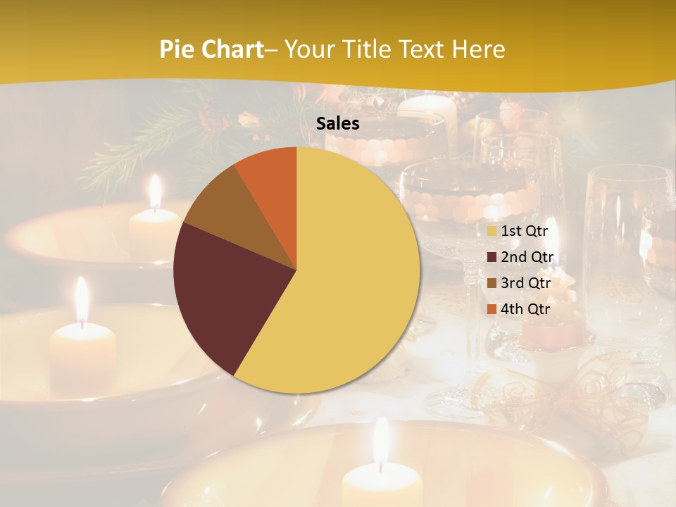 Christmas Dinner Table PowerPoint Template