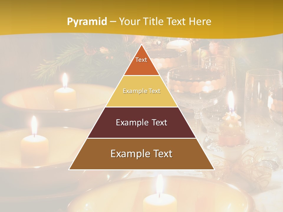 Christmas Dinner Table PowerPoint Template