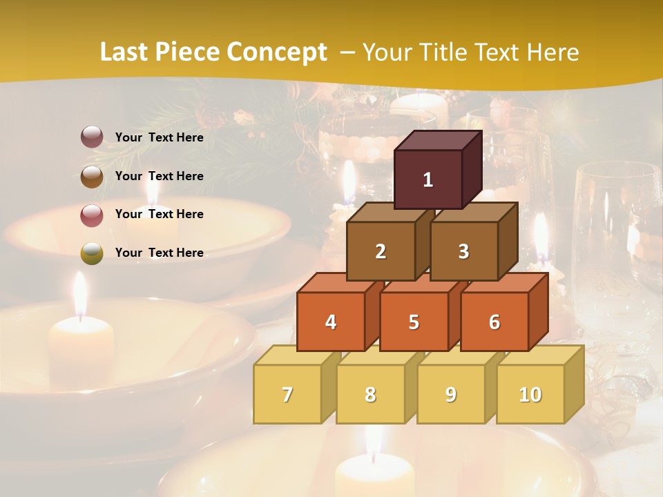 Christmas Dinner Table PowerPoint Template