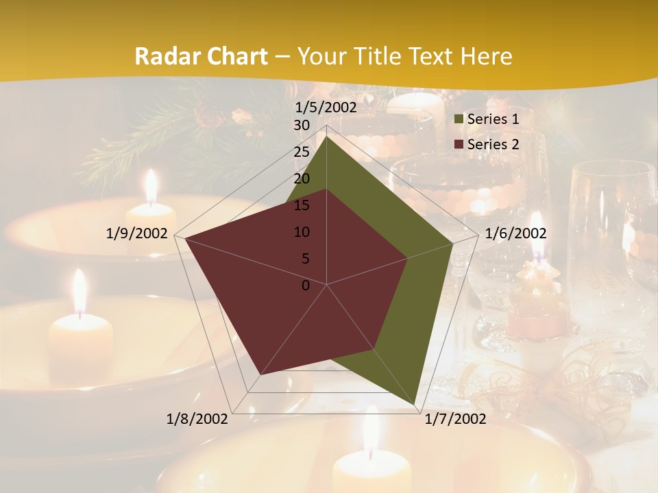 Christmas Dinner Table PowerPoint Template