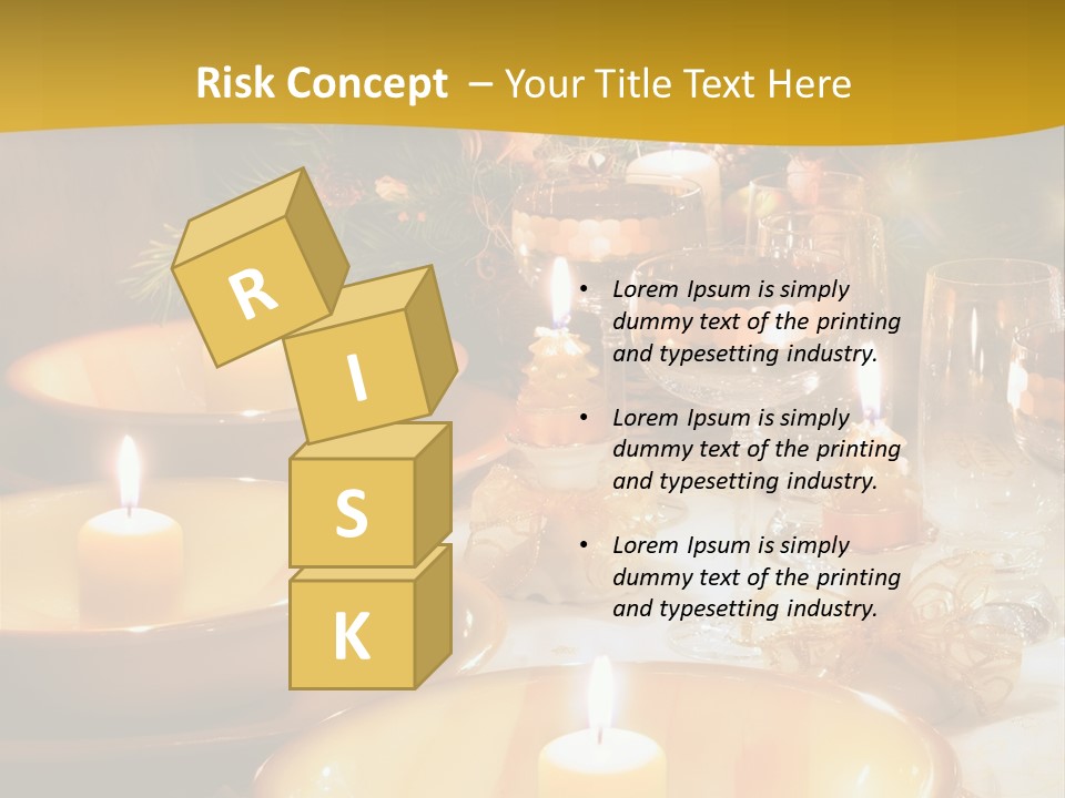 Christmas Dinner Table PowerPoint Template