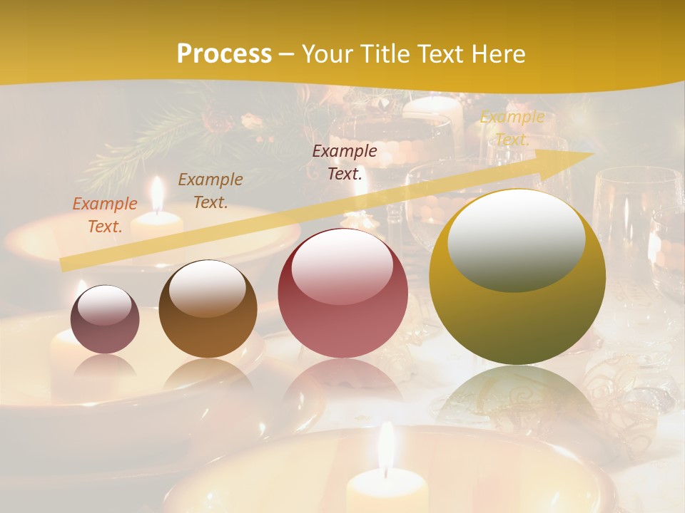 Christmas Dinner Table PowerPoint Template