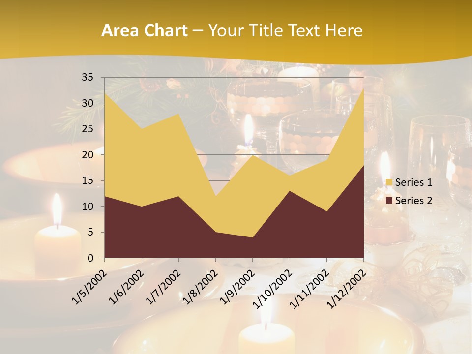 Christmas Dinner Table PowerPoint Template