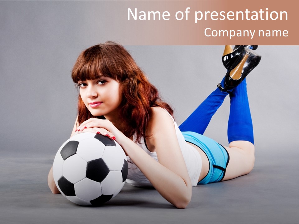 Stock Football PowerPoint Template