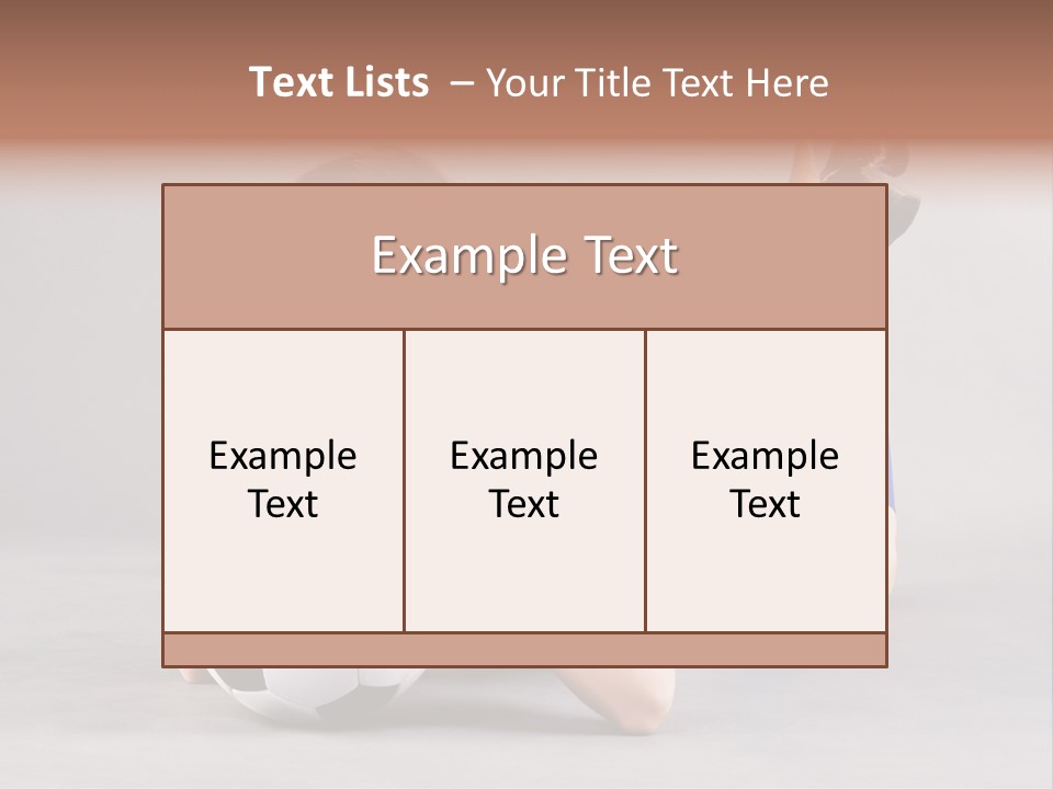 Stock Football PowerPoint Template