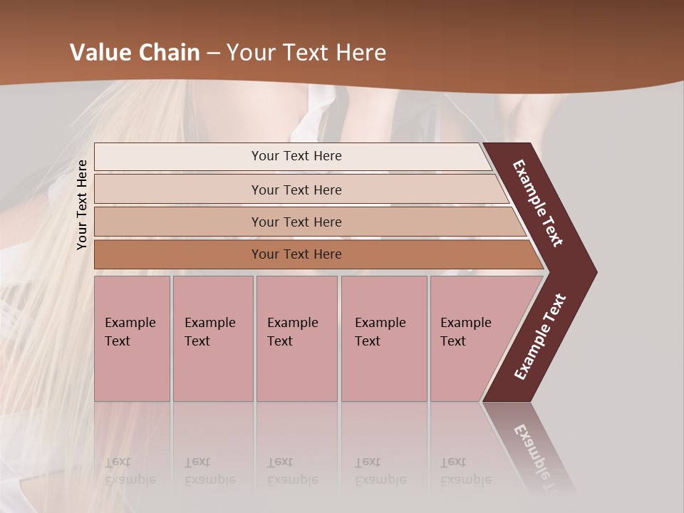 Female Party Metal PowerPoint Template