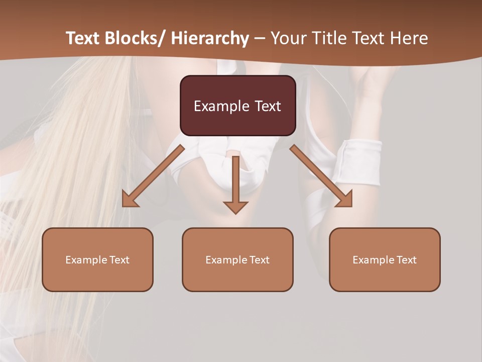 Female Party Metal PowerPoint Template
