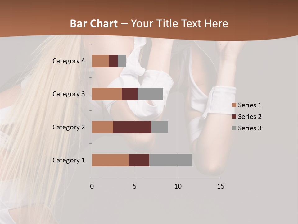 Female Party Metal PowerPoint Template