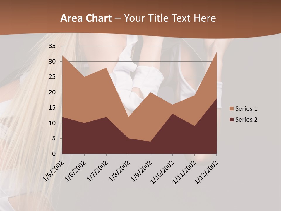 Female Party Metal PowerPoint Template