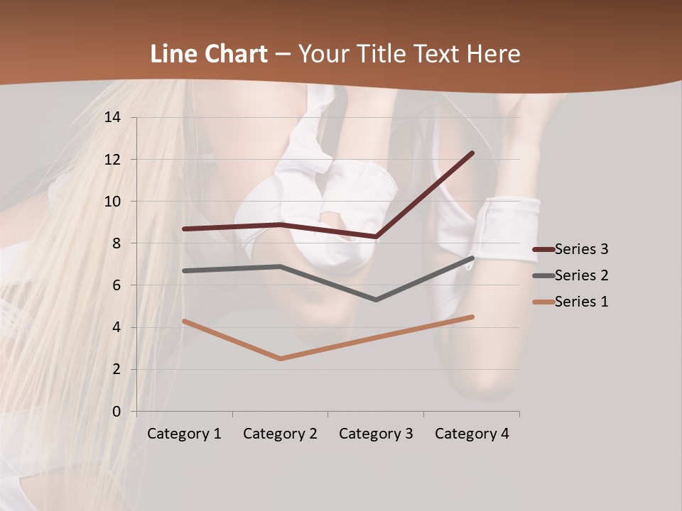 Female Party Metal PowerPoint Template