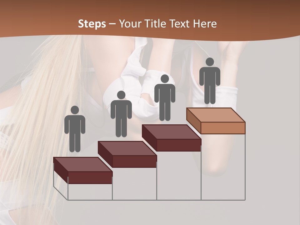 Female Party Metal PowerPoint Template