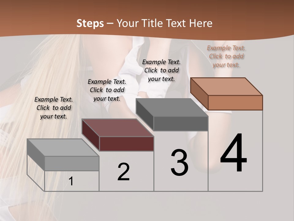 Female Party Metal PowerPoint Template