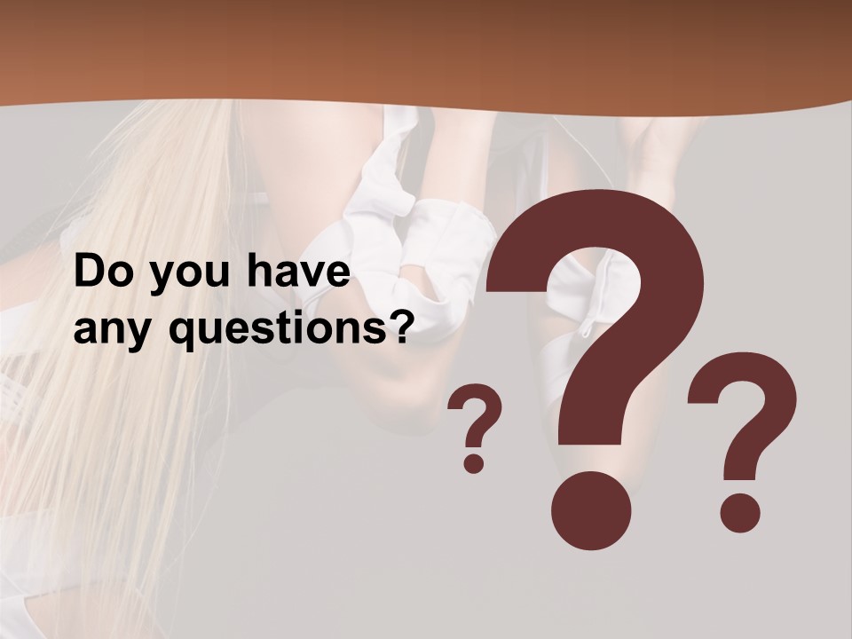 Female Party Metal PowerPoint Template