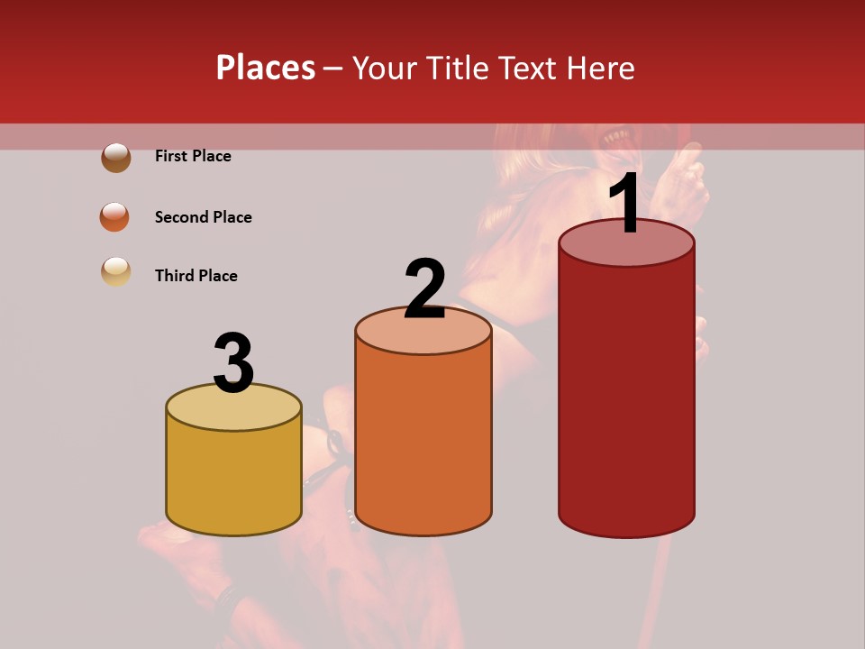 Beautiful Devil PowerPoint Template