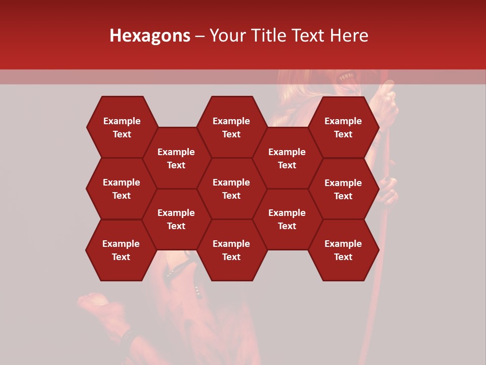 Beautiful Devil PowerPoint Template