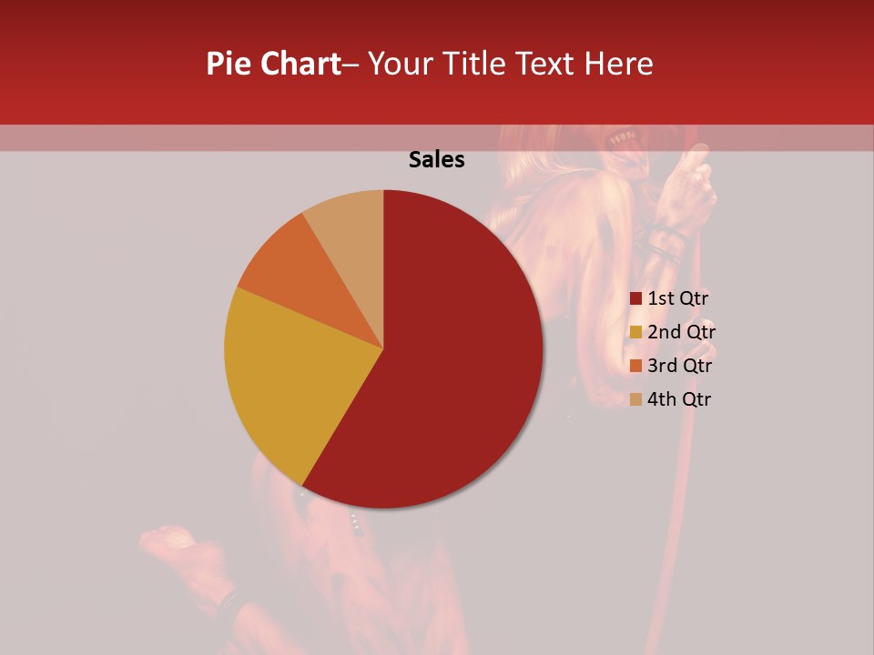 Beautiful Devil PowerPoint Template