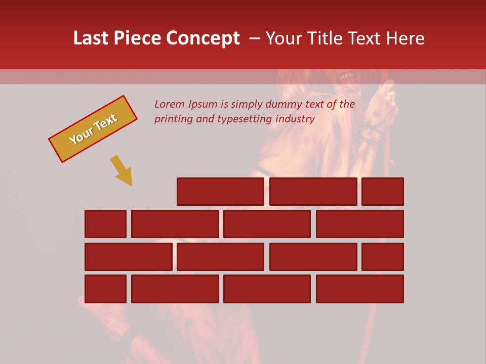 Beautiful Devil PowerPoint Template