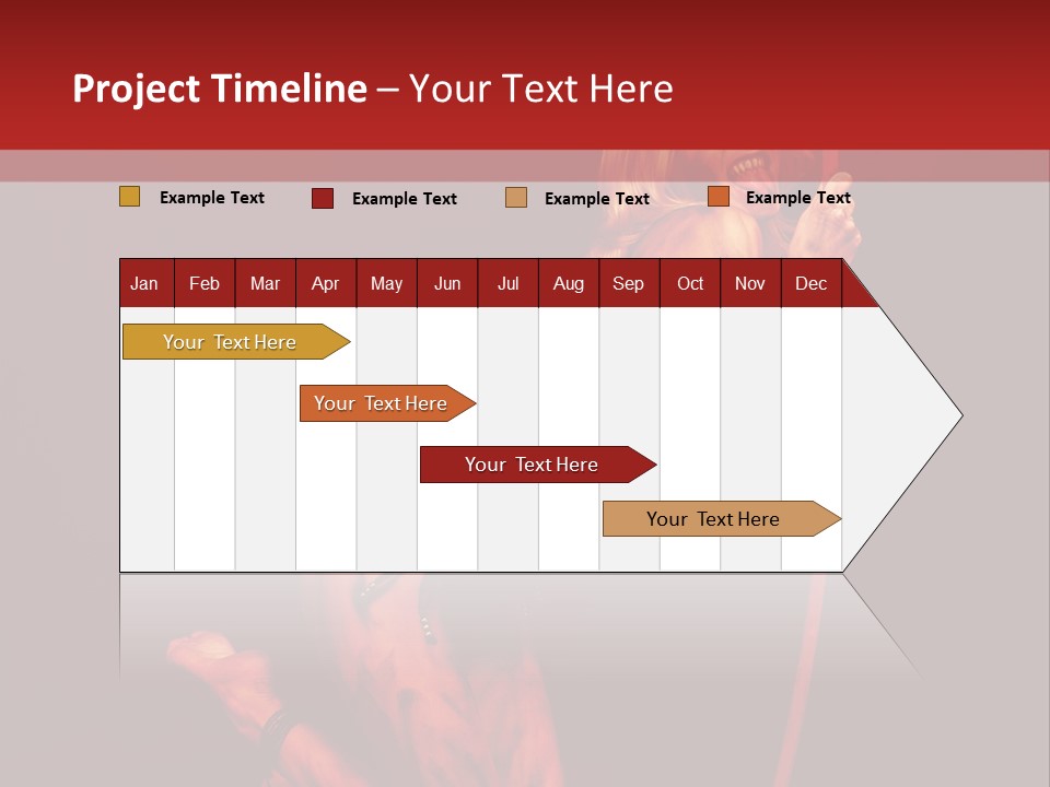 Beautiful Devil PowerPoint Template