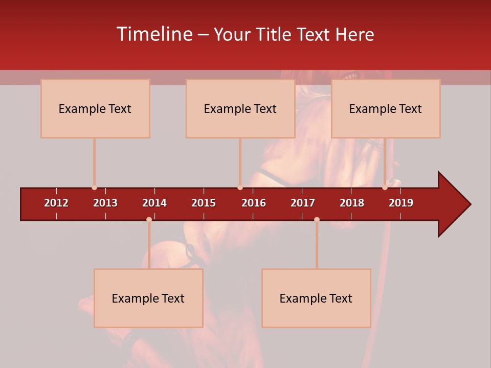 Beautiful Devil PowerPoint Template
