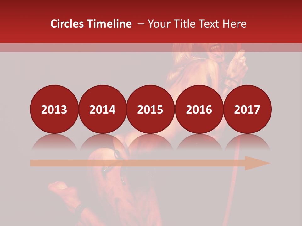 Beautiful Devil PowerPoint Template