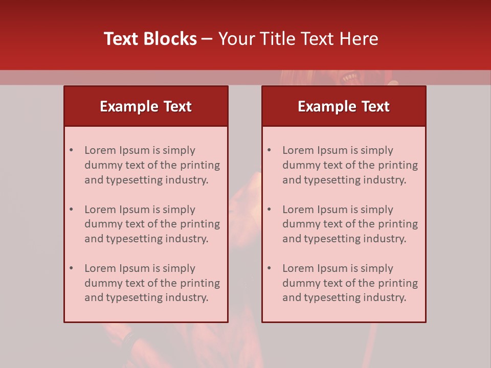 Beautiful Devil PowerPoint Template